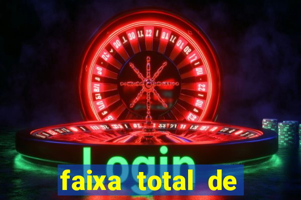 faixa total de gols 2 3 o que significa